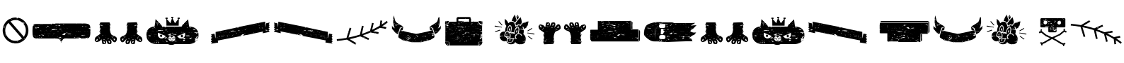 Текстовий зразок шрифта Ruba Style Dingbat Old 03