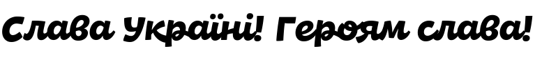 Текстовий зразок українського шрифта DR Agu Script Bold