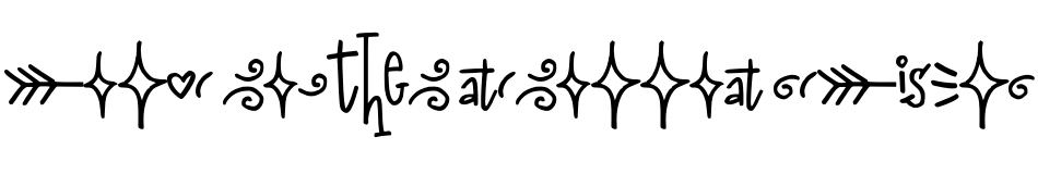 Текстовий зразок українського шрифта Milky River Cyrillic Symbols, 72px