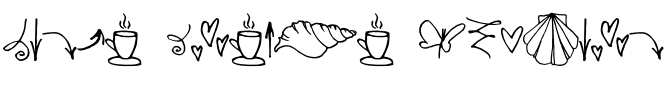 Текстовий зразок українського шрифта Costa Blanca Symbols
