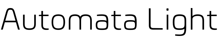 Текстовий зразок шрифта Automata Light, 72px