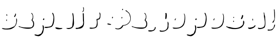Текстовий зразок шрифта La Mona Pro Hand Shadow