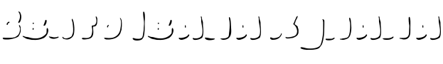 Текстовий зразок шрифта La Mona Pro Hand Shadow