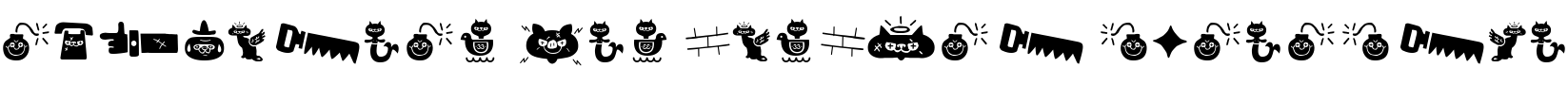 Текстовий зразок шрифта Alquitran Pro Dingbat Character