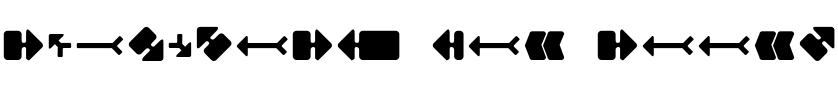 Текстовий зразок шрифта Alquitran Pro Arrow